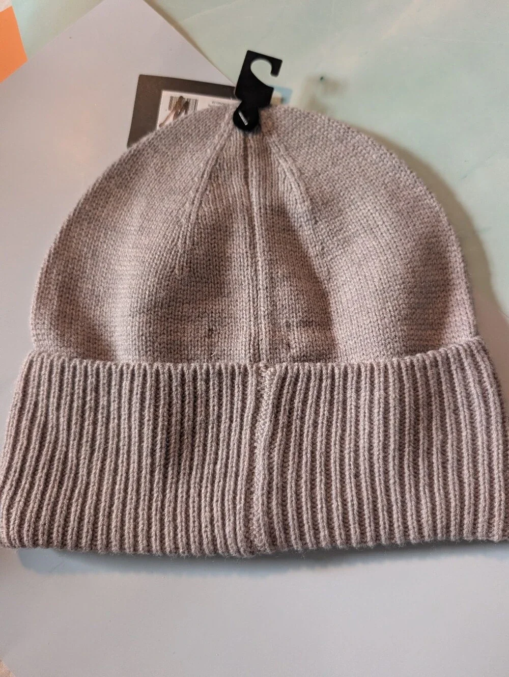 Kate Spade New York flocked spade beanie
